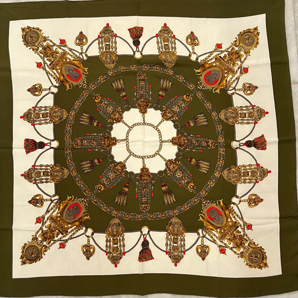 36 X 36 Silk Scarf